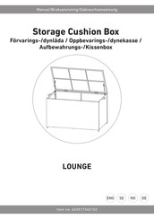 Rusta LOUNGE 603017340102 Manual