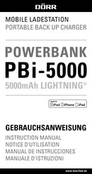 DÖRR Powerbank PBi-5000 Instruction Manual