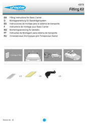 Whispbar K373 Fitting Instructions Manual