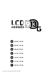 Tool it HERMES LCD 9.13G Manual