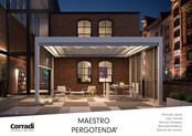 Corradi PERGOTENDA MAESTRO User Manual