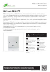 CP Electronics MWS1A-C-PRM-VFC Installation Manual