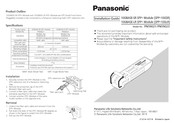 Panasonic PN59021 Installation Manual