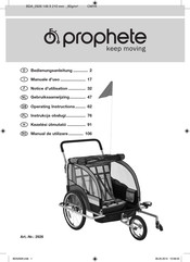 Prophete 2926 Operating Instructions Manual
