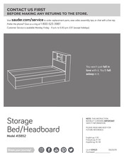 Sauder 413852 Manual