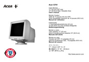 Acer G781 User Manual