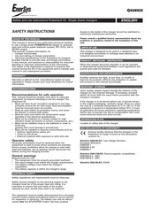 Enersys Hawker Powertech IQ Series Safety And Use Instructions