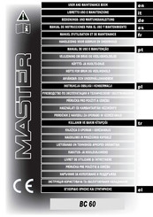Master BC 60 User And Maintenance Book