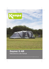 Kampa Daymer 8 AIR Instructions & Care Manual