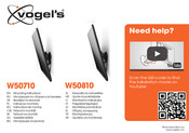 vogel's W50710 Mounting Instructions