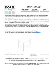 Dorel Living DA1011-7 Manual
