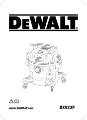 DeWalt DXV23P Manual