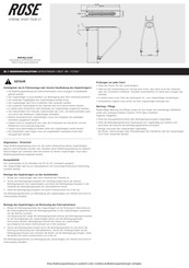 Rose Electronics XTREME SPORT TOUR S1 Owner's Manual