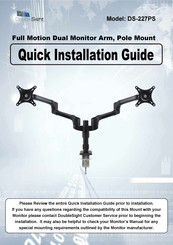 DoubleSight DS-227PS Quick Installation Manual