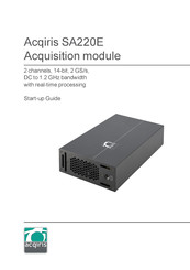 Acqiris SA220E Startup Manual