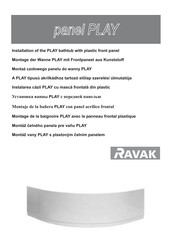 Ravak panel PLAY Installation Manual