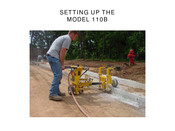 E-Z DRILL 110B Setting Up