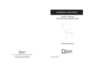 Danze Cobalt DC063330 Installation Instructions Manual