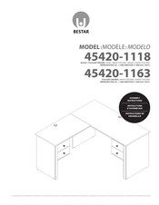 Bestar 45420-1163 Assembly Instructions Manual