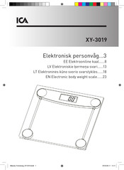 ICA XY-3019 Manual