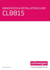 Schweigen CL8815 Installation Manual