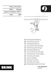 Brink 4487 Fitting Instructions Manual