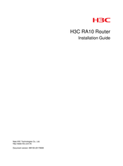 H3C RA10 Installation Manual