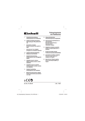 Einhell 11027 Operating Instructions Manual