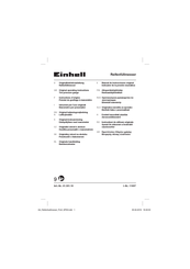 EINHELL 11037 Operating Instructions Manual