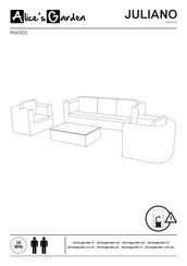 Alice's Garden JULIANO RW3003 Manual