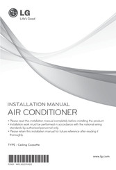 LG LT-C182QLE1 Installation Manual