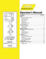 GMG 1030-PA Operator's Manual
