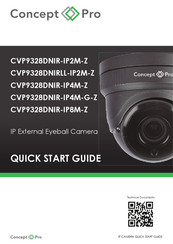 Concept Pro CVP9328DNIR-IP2M-Z Quick Start Manual