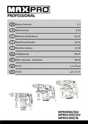 MaxPro PROFESSIONAL MPRH1250/32V Manual