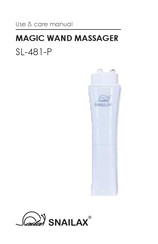 Snailax SL-481-P Use & Care Manual