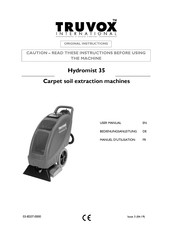 Tacony Truvox Hydromist 35 Original Instructions Manual