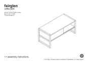 Target fairglen TGFGCFTBWH Assembly Instructions Manual