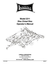 Landoll 2211 Operator's Manual