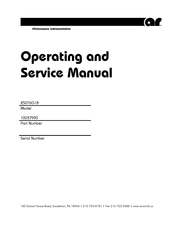 Ar 250T6G18 Series Operating And Service Manual