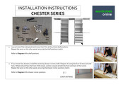 Wardrobes Online Chester Series Installation Instructions Manual