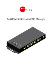 SIIG AV-GM06E3-S1E User Manual
