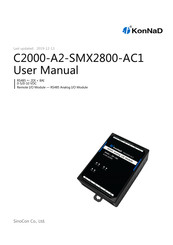 SinoCon KonNad C2000-A2-SMX2800-AC1 User Manual