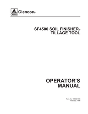 AGCO Glencoe SF4500 Operator's Manual