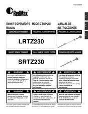 RedMax LRTZ230 Owner's/Operator's Manual