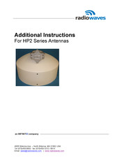 RadioWaves HP2 Series Additional Instructions