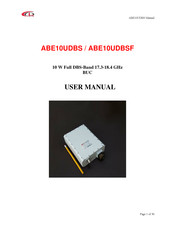 Actox ABE10UDBSF User Manual