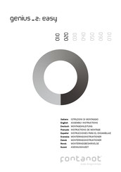 Fontanot Genius 020 2:Easy Assembly Instructions Manual