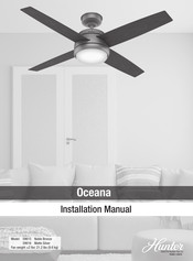 Hunter 59615 Installation Manual