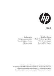 HP f720 Quick Start Manual