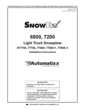 Douglas Dynamics 77705 Installation Instructions Manual